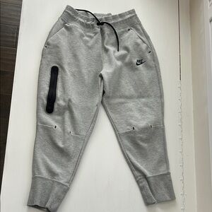 Nike Heather Gray Sweatpants with Black Details - NIKE TECH Nike Tech